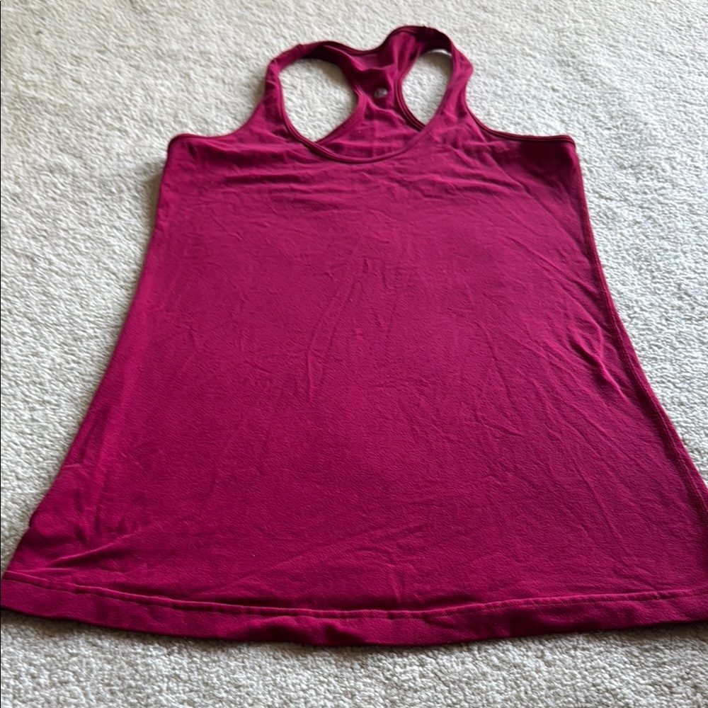 Lululemon Cool Racerback Raspberry size 6